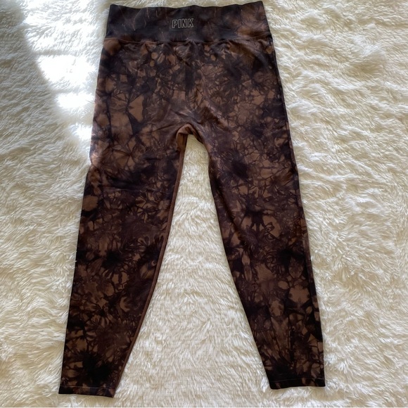 Victoria’s Secret PINK Active seamless workout tights - marble tie dye - Picture 8 of 16